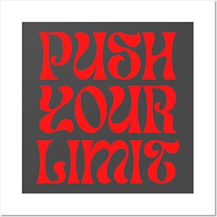 Push Yourself Posters and Art